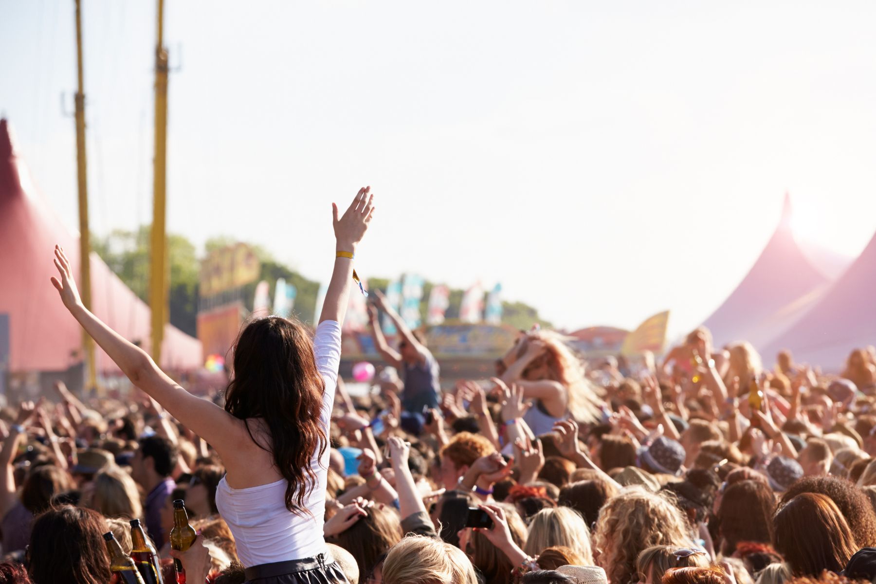 the crowd at the Carolina Country Music Fest